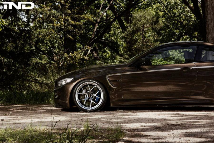  BMW M4 Coupe Pyrite Brown by IND 2015 года  (фото 10 из 14)